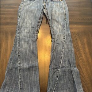 True Religion Blue Flare Jeans
